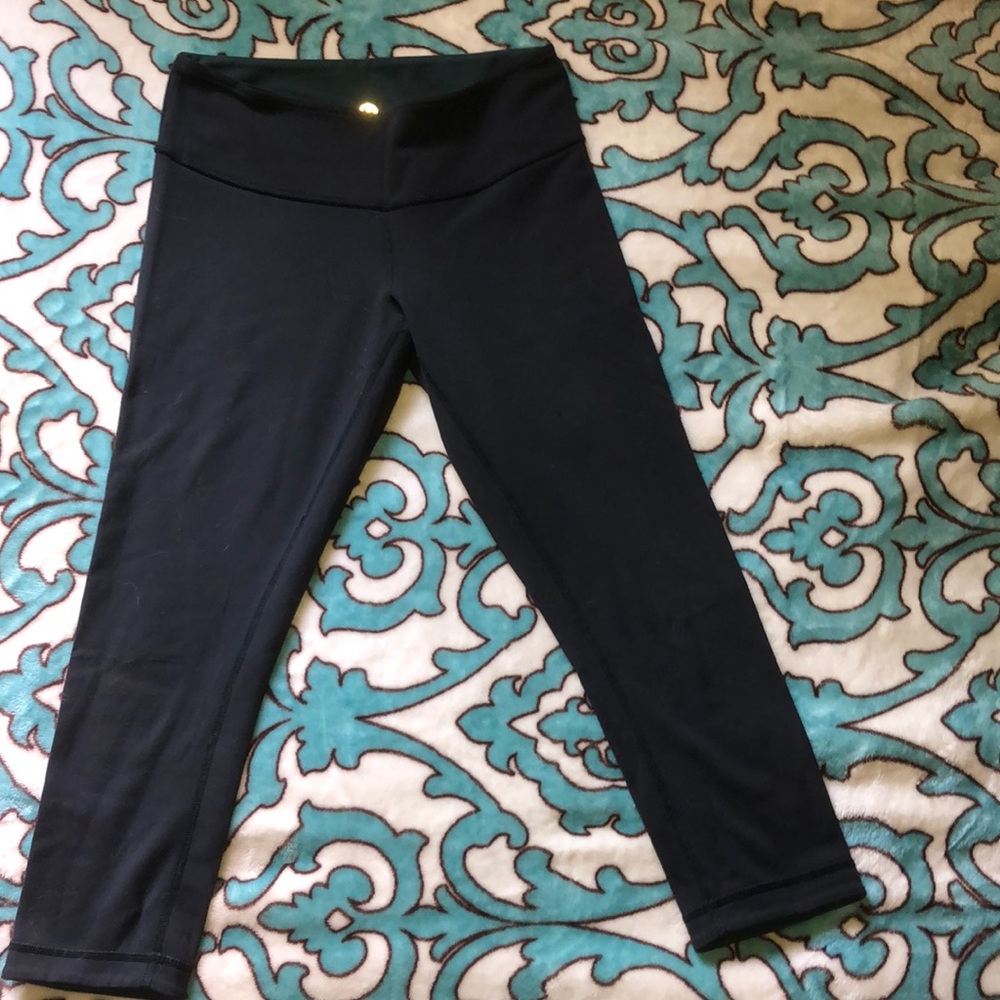 Reversible lululemon cropped leggings